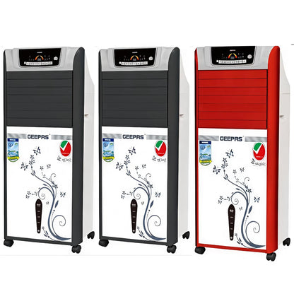 Geepas Tower Air Cooler With Remote & LED Screen Control