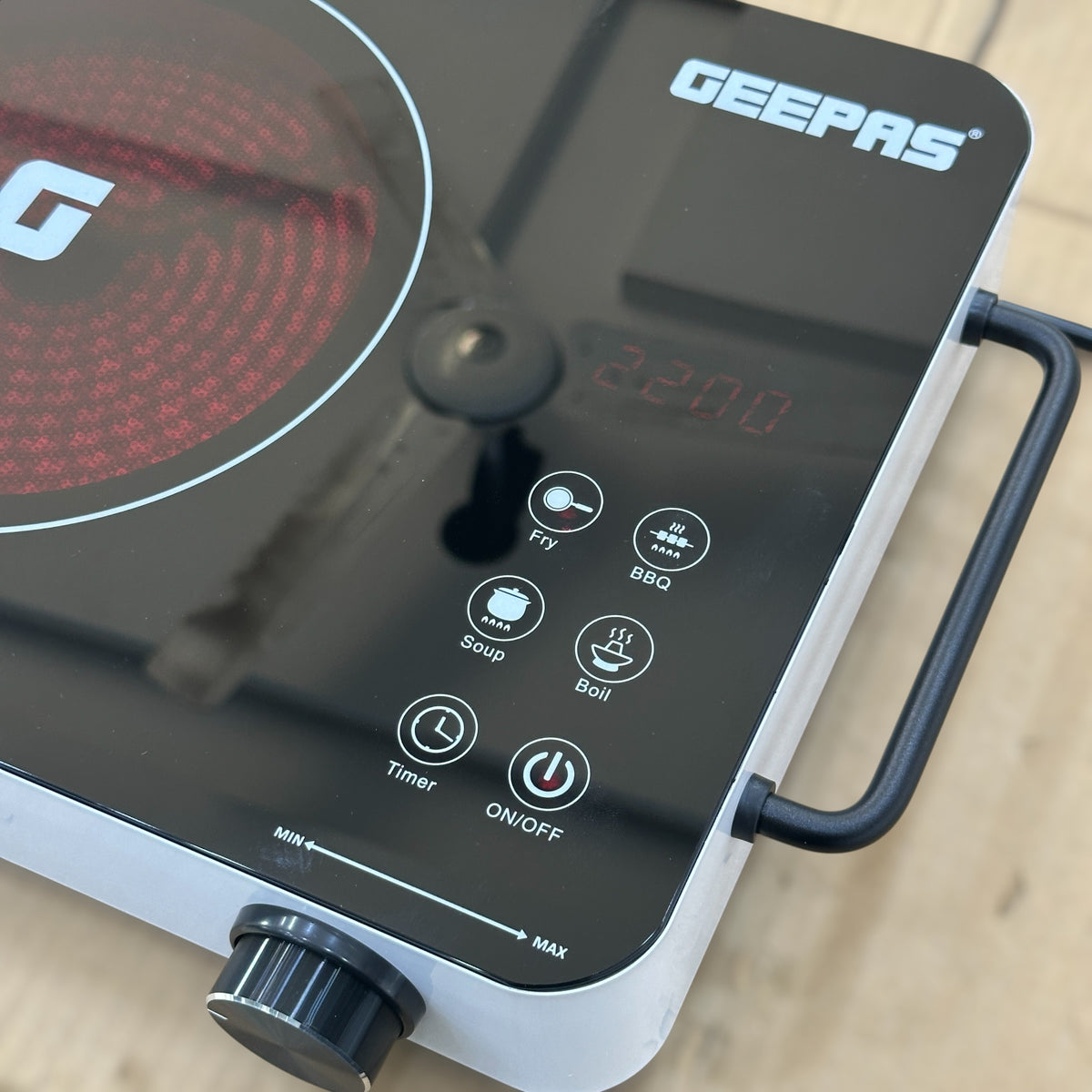 Geepas Digital Infrared Cooker GIC33022P 2200W