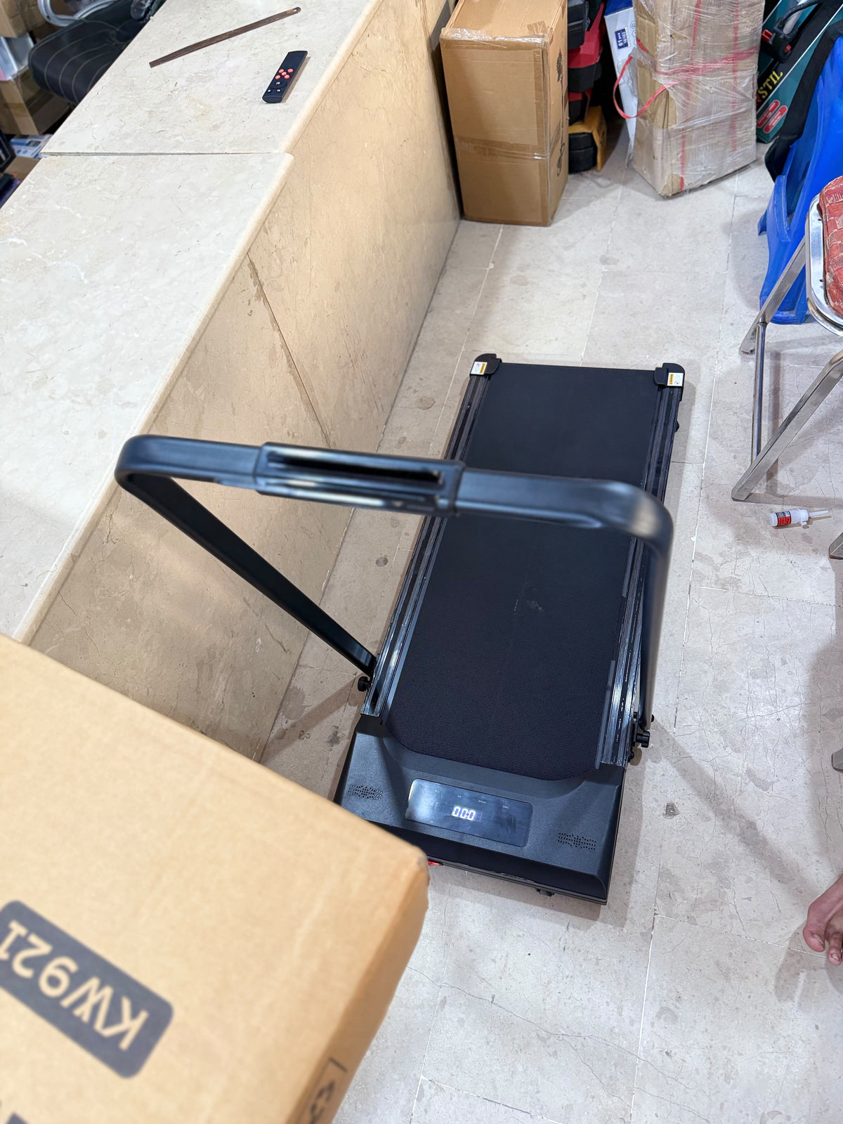 Foldable Treadmill - Single Walking Treadmill or 2-in-1 with Vibration Plate (KW921 / KW916)