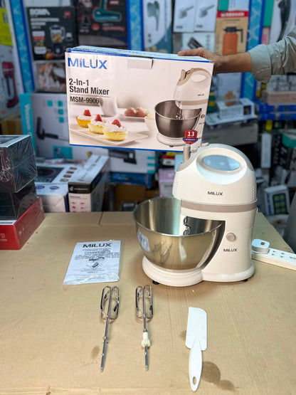 MILUX 2-in-1 Stand Mixer MSM-9906