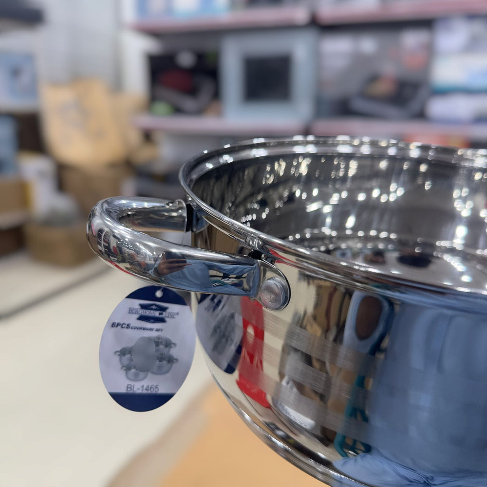 Berghome Line 8pcs Stainless Steel Cookware Set BL-1465