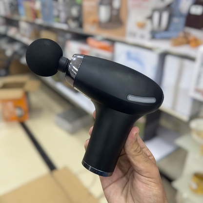 Blueidea Multi-Functional Fascia Gun BLD-669 - Massage Gun with 4 Heads & Long Handle