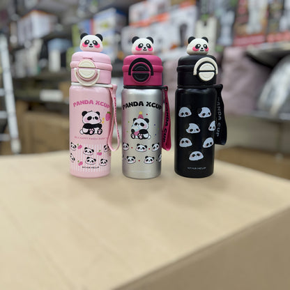 Panda 550ml Stainless Steel Water Bottle