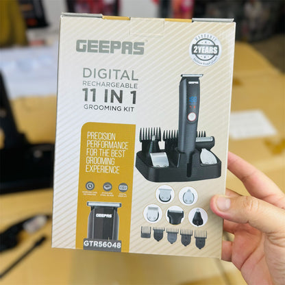 Geepas rechargeable 11 in 1 grooming kit 56048