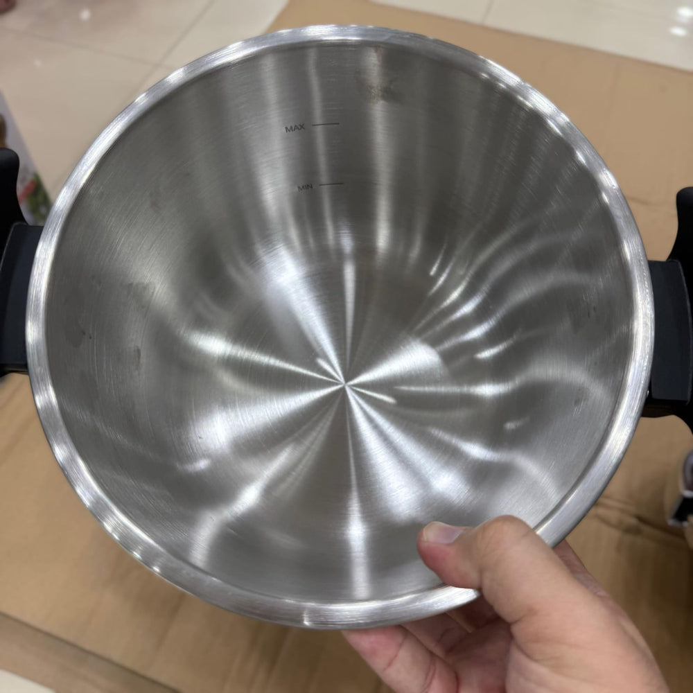 Uniqui 8pcs 5+7L Steel Pressure Cooker Set