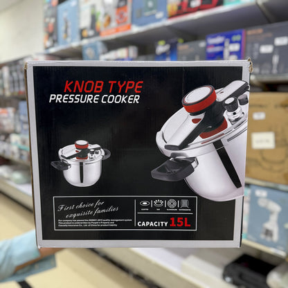 Knob Type Pressure Cooker 15L