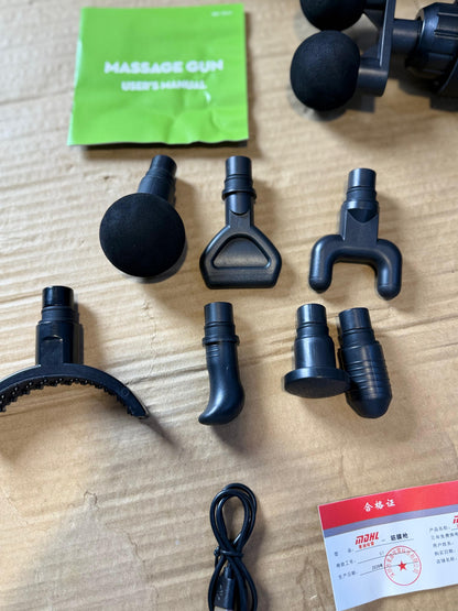MDHL Germany Brand Gun Massager 7in1