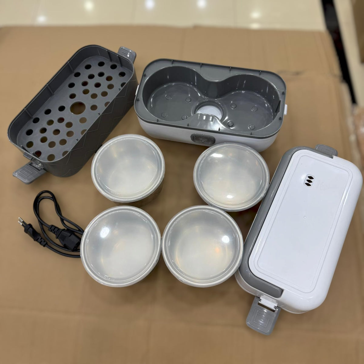 Electric Double Floor Lunchbox 2-L Capacity
