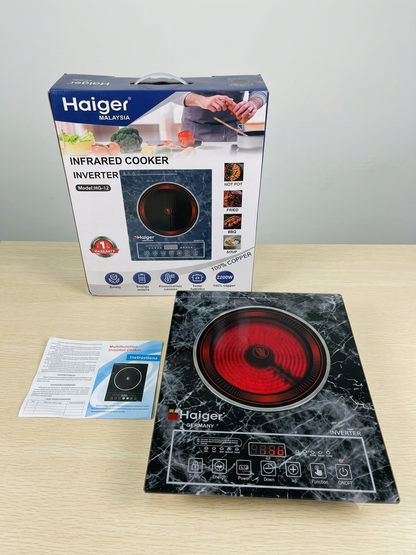 Haiger HG-12 Infrared Cooker Inverter 2200W