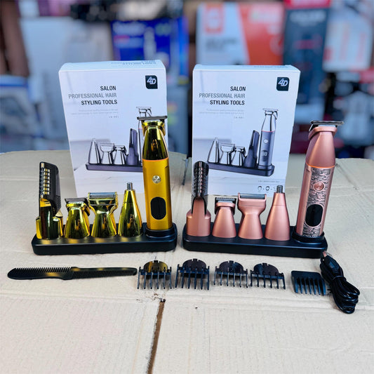 4D LK-881 Salon Professional Hair Styling Tools 5 in 1