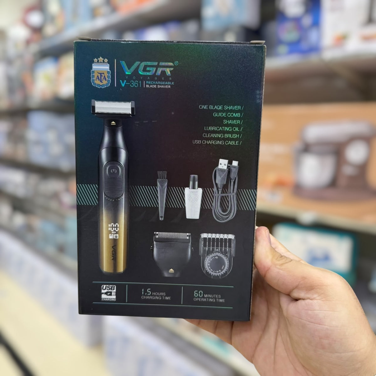 VGR V-361 Rechargeable Blade Shaver