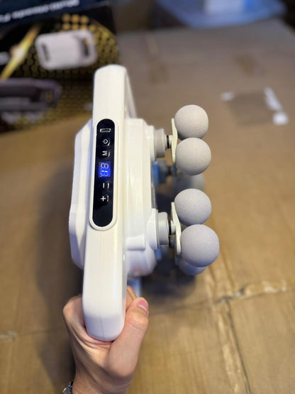 Multi Head fiscal Gun Massager