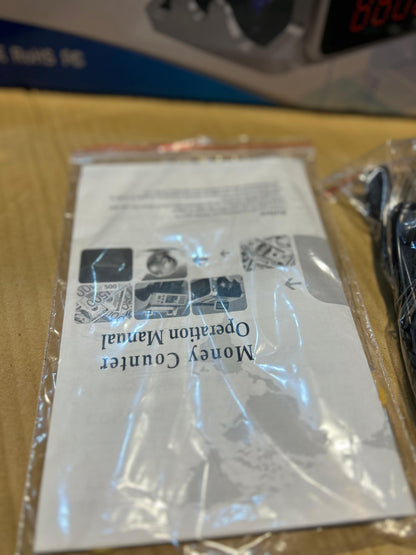 Rechargeable Bill Counter Machine – Portable & Accurate Cash Counting