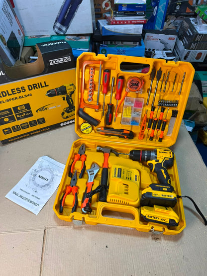DeWalt Cordless Drill Set SPER-BLS48 48V