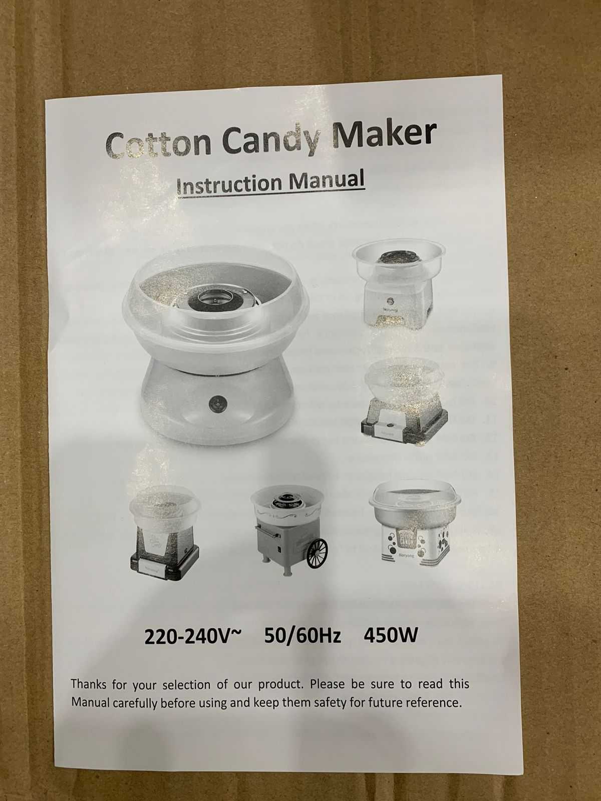 Cotton Candy Maker