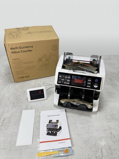 Multi-Currency Value Counting Machine EQ-920