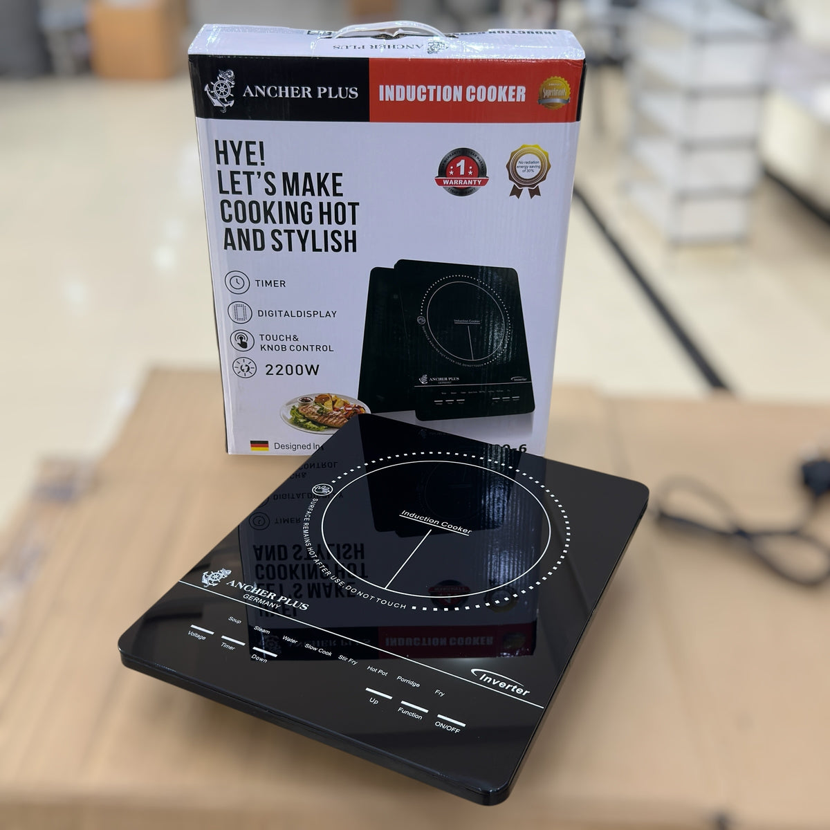 ANCHER PLUS Induction Cooker 2200W