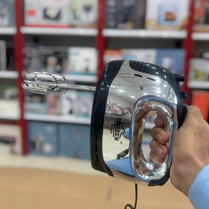 Uakeen Hand Mixer ZL-2302 – 5 Speed Lightweight Hand Mixer with Stainless Steel Beaters