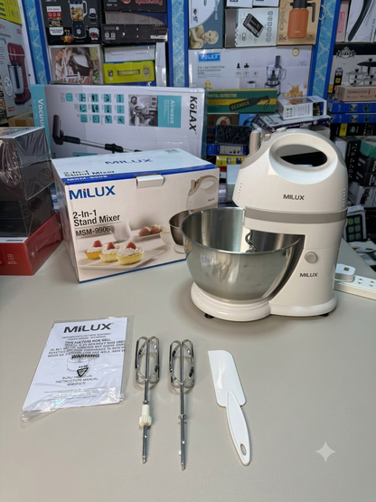 MILUX 2-in-1 Stand Mixer MSM-9906
