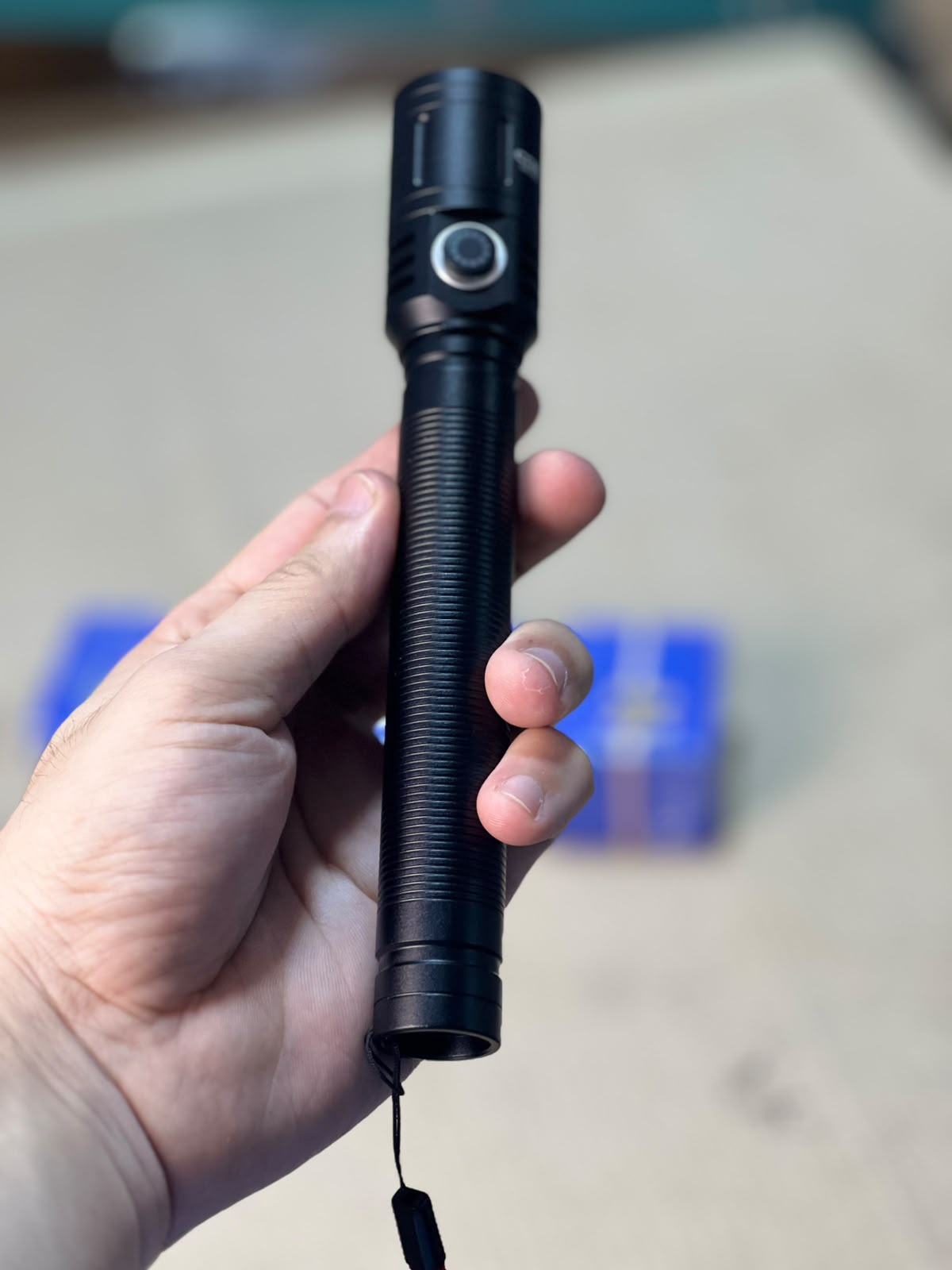COBA Powerful LED Flashlight CB-2502-1 - 10000mAh, Type-C Rechargeable, 3000m Range