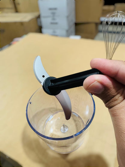 Uakeen Digital 4 in 1 Hand Blender Set ZL-515 – Multifunctional Blender with Chopper, Whisk & Beaker