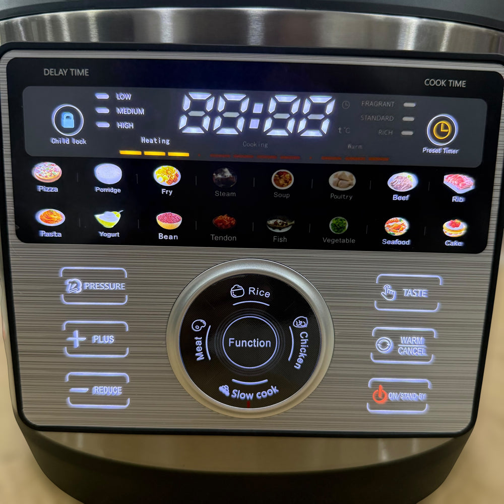 Telionix Digital Pressure Cooker 6-Litres Capacity TPC3675