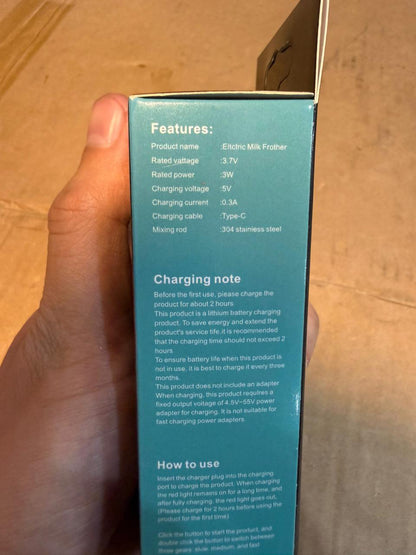 Rechargeable coffee further 3w