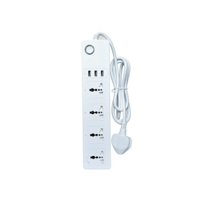 WiFi Smart Power Strip with 4 Outlets and 3 USB Ports