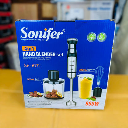 sonifer 4 in 1 hand blender set