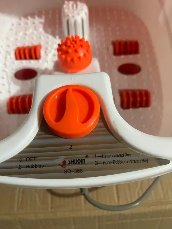 FOOTBATH MASSAGER with Heating & Infrared Treatment