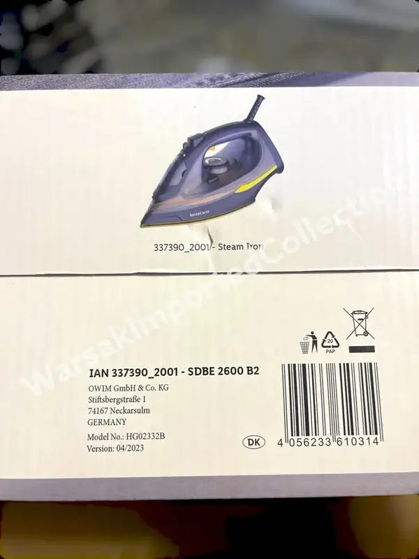 Silver Crest Steam Iron